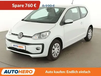 Gebraucht VW up! 65 PS (47 kW) 2021 Weiß Kleinwagen