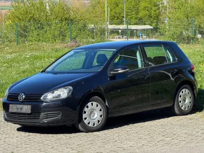 Gebraucht VW Golf VI Comfortline 102 PS (75 kW) 2009 Schwarz Kleinwagen