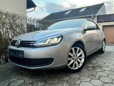 Brugt VW Golf Cabriolet 122 HK (89 kW) 2012 Sølv Cabriolet
