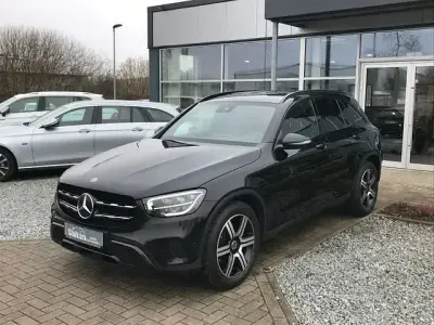 Brugt Mercedes GLC220 Night 194 HK (142 kW) 2021 Sort SUV