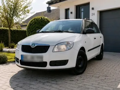 Gebraucht Skoda Fabia 70 PS (51 kW) 2009 Weiß Kombi