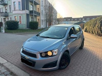 Gebraucht Chevrolet Aveo 2013 Blau Kleinwagen