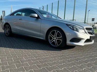 Używany Mercedes E350 258 KM (189 kW) 2015 Srebrny Coupe