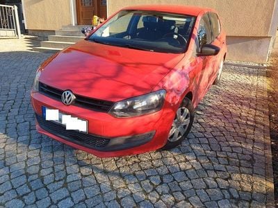 Gebraucht VW Polo Trendline 60 PS (44 kW) 2009 Rot Kleinwagen