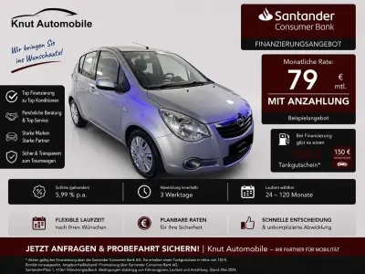 Gebraucht Opel Agila Edition 94 PS (69 kW) 2012 Silber Kleinwagen