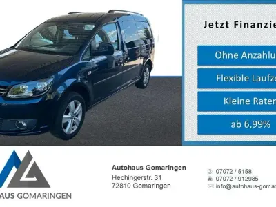 Gebraucht VW Caddy Maxi 105 PS (77 kW) 2011 Night blue Van / Kleinbus