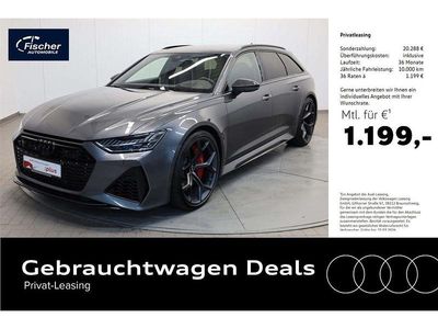 Gebraucht Audi RS6 Performance 630 PS (463 kW) 2023 Daytonagrauperleffekt Kombi