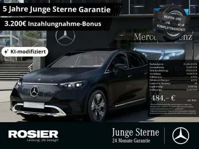 Gebraucht Mercedes EQE350 SUV Electric Art 214 kW (292 PS) 2025 Schwarz SUV