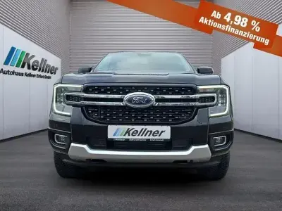 Brugt Ford Ranger Limited 170 HK (125 kW) 2023 Sort Pickup / Ladvogn