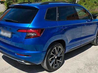 Gebraucht Skoda Karoq SportLine 190 PS (139 kW) 2020 Blau SUV