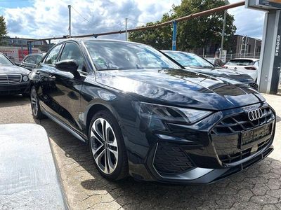 Brugt Audi A3 S-Line 150 HK (110 kW) 2024 Sort Sedan
