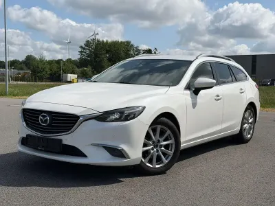 Gebraucht Mazda 6 Exclusive-Line 150 PS (110 kW) 2015 Weiß Kombi