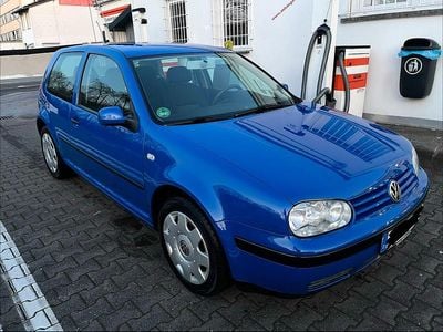 Gebraucht VW Golf IV 102 PS (75 kW) 2002 Blau Kleinwagen
