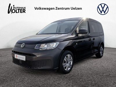 Gebraucht VW Caddy Basis 122 PS (89 kW) 2022 Schwarz Van / Kleinbus