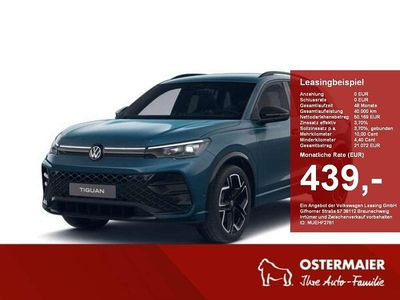 Nightshade blue Neu 2026 VW Tiguan R-line SUV | 55.679 €