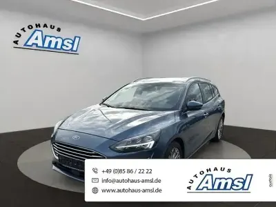 Gebraucht Ford Focus Titanium 150 PS (110 kW) 2020 Chromablau metallic Kombi