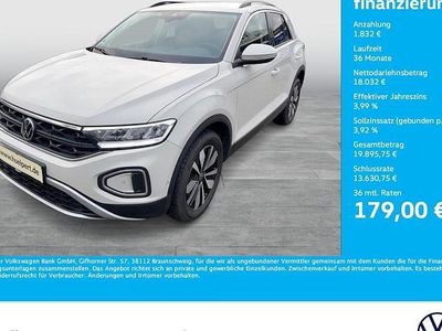 Gebraucht VW T-Roc Move 110 PS (80 kW) 2023 Grau SUV