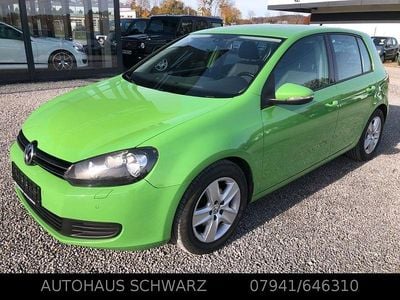 Gebraucht VW Golf VI Comfortline 110 PS (80 kW) 2009 Grün Kleinwagen