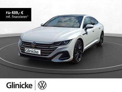 Gebraucht VW Arteon R-line 200 PS (147 kW) 2021 Oryxweiß perlmutteffekt Coupé
