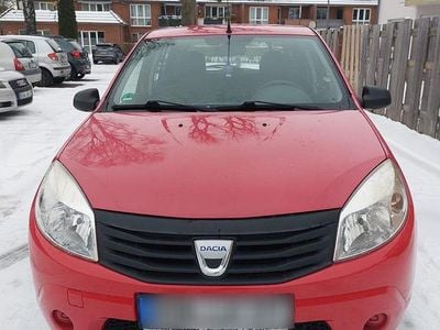 Gebraucht Dacia Sandero 2010 Rot Kleinwagen