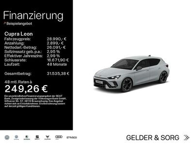 "nevada" weiss Gebraucht 2025 Cupra Leon Limousine | 28.990 € (Guter Preis)