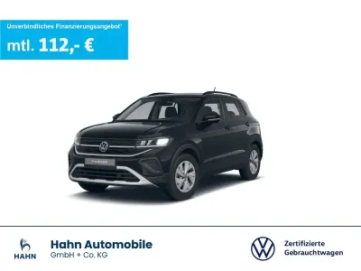Gebraucht VW T-Cross Life 95 PS (69 kW) 2025 Schwarz SUV