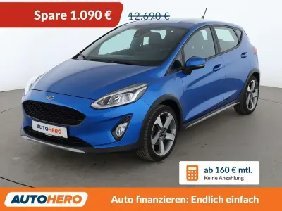 Gebraucht Ford Fiesta Active 101 PS (74 kW) 2019 Blau Kleinwagen