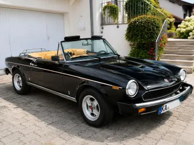 Gebraucht Fiat 124 Spider 105 PS (77 kW) 1981 Schwarz Cabrio