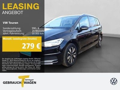 Gebraucht VW Touran Goal 150 PS (110 kW) 2025 Schwarz Van / Kleinbus