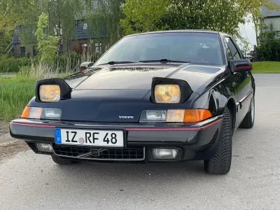 Gebraucht Volvo 480 102 PS (75 kW) 1989 Schwarz Coupé