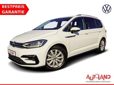 Second-hand VW Touran R-line 150 CP (110 kW) 2018 Alb Monovolum