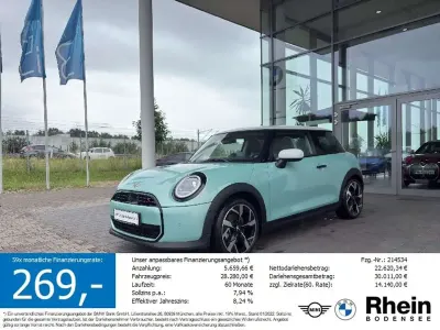 Gebraucht Mini Cooper S Coupé 204 PS (150 kW) 2024 Ocean wave green Coupé