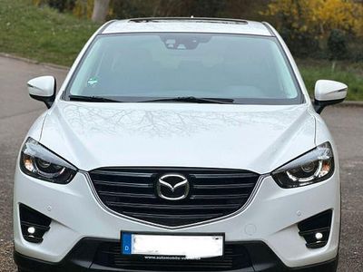 Gebraucht Mazda CX-5 Exclusive-Line 150 PS (110 kW) 2015 Weiß SUV