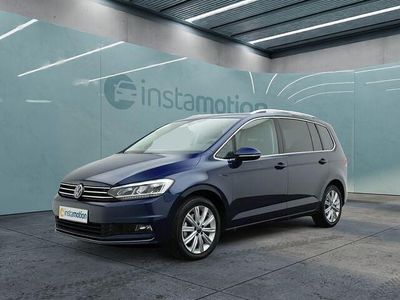 Gebraucht VW Touran Highline 150 PS (110 kW) 2024 Blau Van / Kleinbus