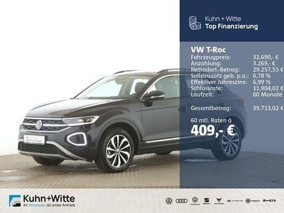 Second-hand VW T-Roc Style 150 CP (110 kW) 2025 Negru SUV