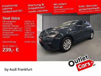 Gebraucht Seat Ibiza 95 PS (69 kW) 2025 Fjordblau/fjordblau Kleinwagen