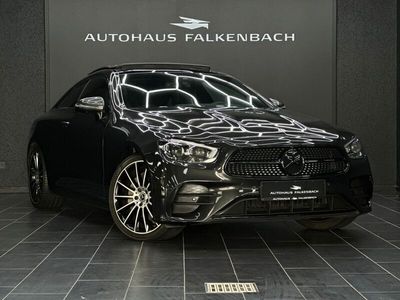 gebraucht Mercedes E220 Coupe 4M*AMG*PANO*360°*WIDE*BURMESTER