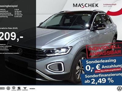 Gebraucht VW T-Roc Goal 150 PS (110 kW) 2025 Pyritsilber metallic schwarz SUV