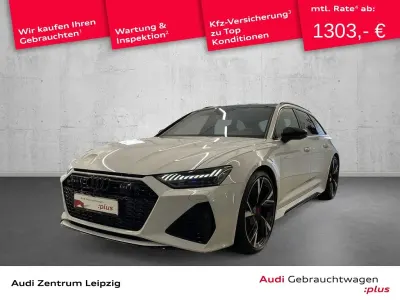 Gebraucht Audi RS6 Ambiente 600 PS (441 kW) 2025 Gletscherweiß metallic Kombi