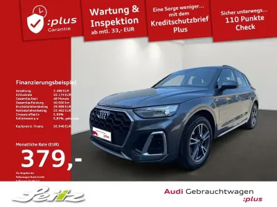 Gebraucht Audi Q5 S-Line 265 PS (194 kW) 2022 Daytonagrau perleffekt SUV