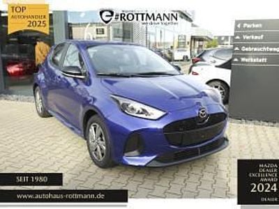 Neu Mazda 2 Exclusive-Line 116 PS (85 kW) 2025 Blau Limousine