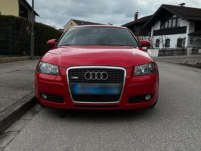 Gebraucht Audi A3 S-Line 125 PS (91 kW) 2008 Rot Kleinwagen