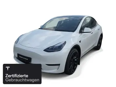 Gebraucht Tesla Model Y Long Range AWD 258 kW (351 PS) 2022 Weiß SUV