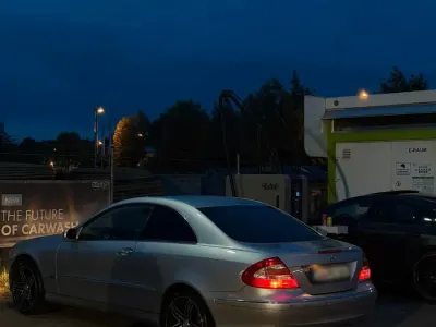 Używany Mercedes CLK200 163 KM (119 kW) 2005 Srebrny Coupe