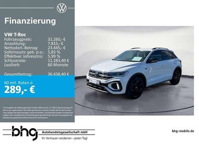 Begagnad VW T-Roc R-line 150 HK (110 kW) 2025 Vit SUV