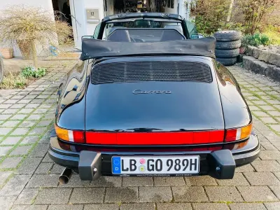 Gebraucht Porsche 964 218 PS (160 kW) 1989 Schwarz Cabrio