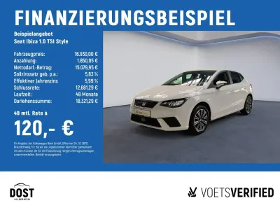 Gebraucht Seat Ibiza CONNECT 116 PS (85 kW) 2024 Weiß Kleinwagen