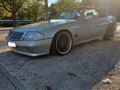 Gebraucht Mercedes SL500 320 PS (235 kW) 1989 Silber Cabrio