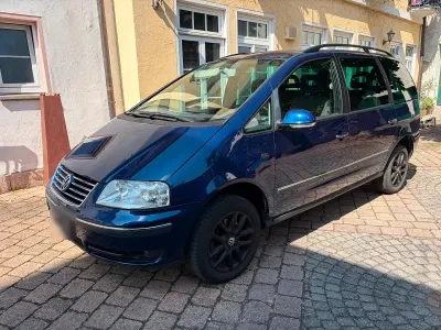 Gebraucht VW Sharan 116 PS (85 kW) 2008 Blau Van / Kleinbus