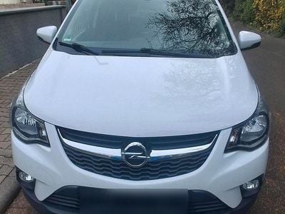 Gebraucht Opel Karl Rocks 73 PS (53 kW) 2018 Weiß Kleinwagen